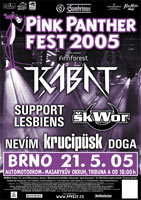 Pink Panther Fest 2005 Brno - plakáty